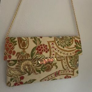 Incredible RODO vintage authentic envelope clutch. Pristine condition.
